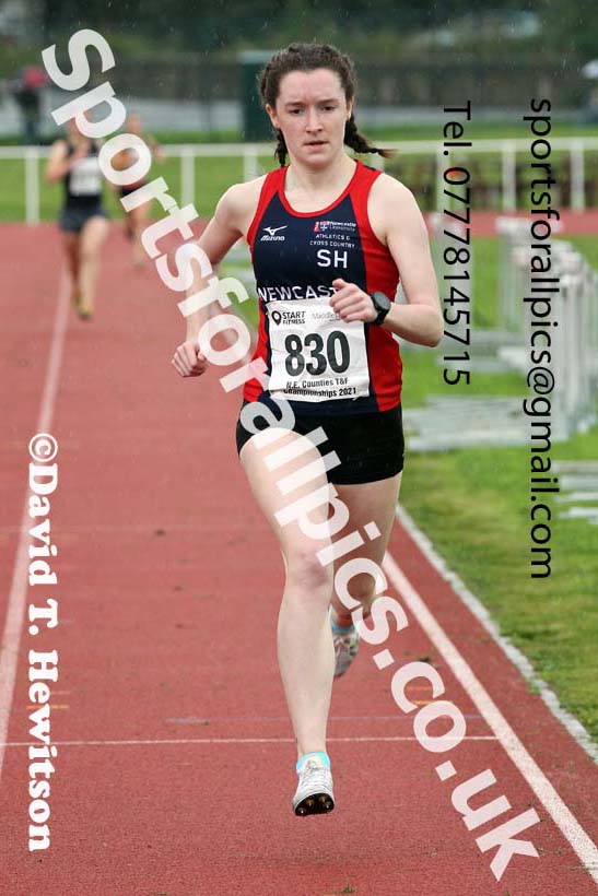 Women and Girls 800 metres, 2021 North Eastern Track and Field Champs., Middesbrough. Photo: David T. Hewitson/Sports for All Pics